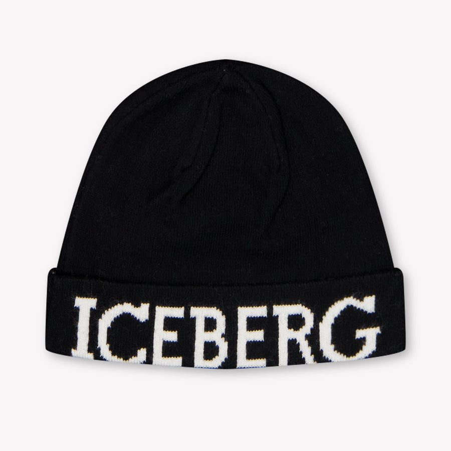 Iceberg Bambino Ragazzi Cappello dentro Nero