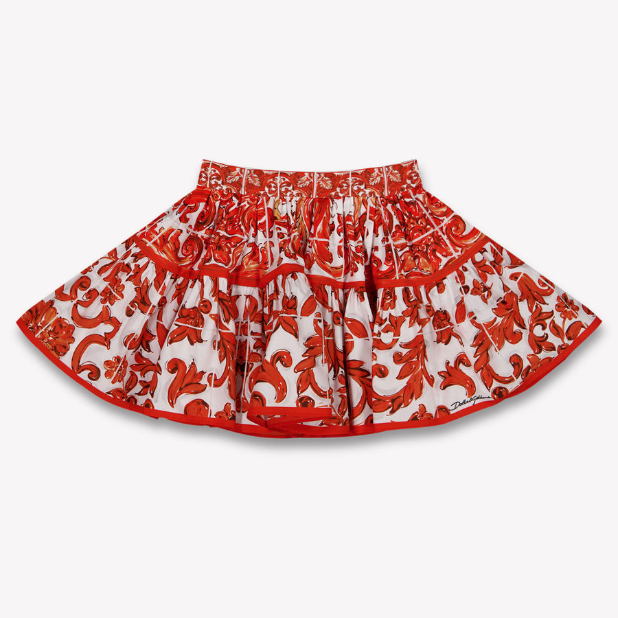 Dolce & Gabbana Bébé Filles Jupe en Orange