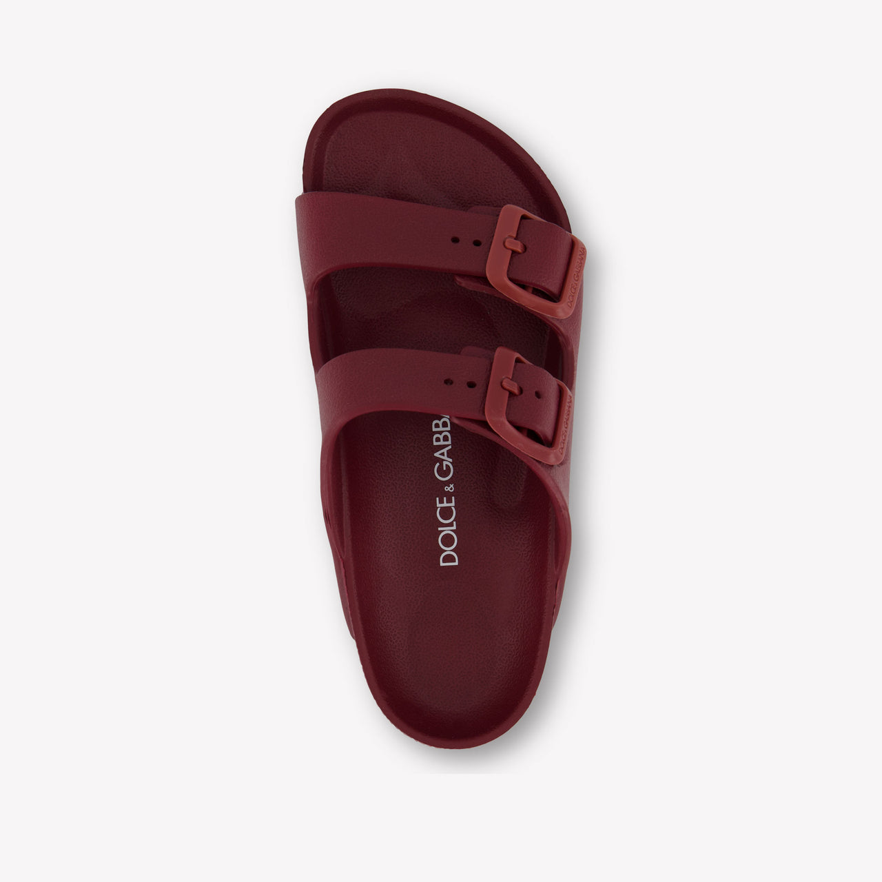 Dolce & Gabbana Unisexe Pantoufles Rouge
