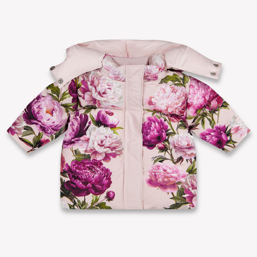 Dolce & Gabbana bebe Chicas Abrigos de invierno en Rosa