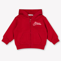 Dolce & Gabbana bebe Chicos Cárdigan en Rojo