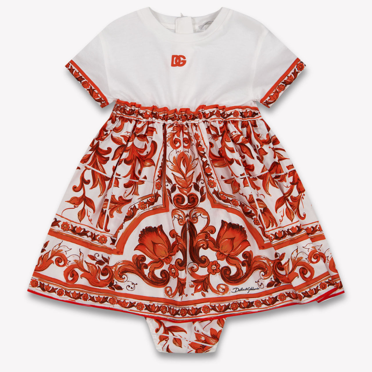 Dolce & Gabbana bebe Chicas Vístete Naranja