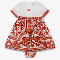 Dolce & Gabbana bebe Chicas Vístete Naranja