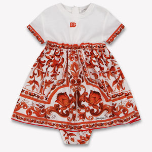 Dolce & Gabbana bebe Chicas Vístete Naranja