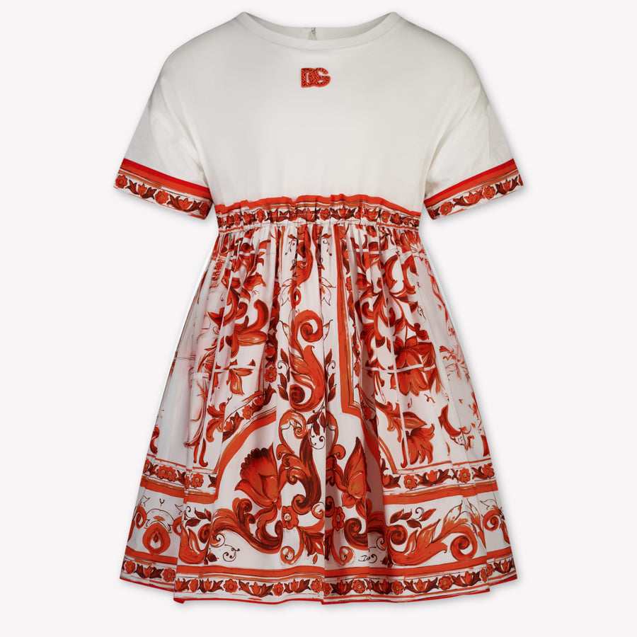 Dolce & Gabbana Enfants Filles Habillez-vous Orange