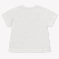 Dolce & Gabbana bebe Chicos Camiseta adentro Blanco