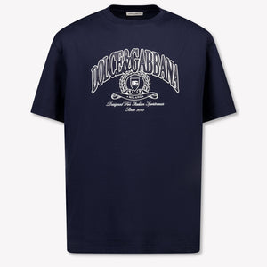Dolce & Gabbana niños Chicos Camiseta adentro Navy