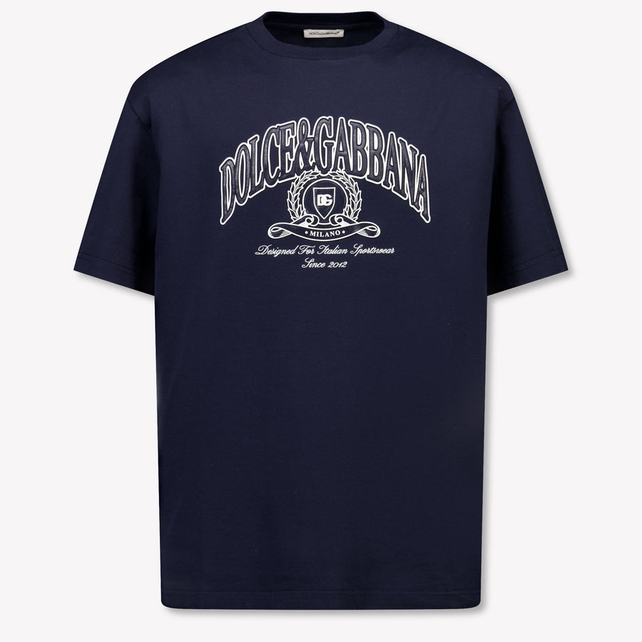 Dolce & Gabbana niños Chicos Camiseta adentro Navy