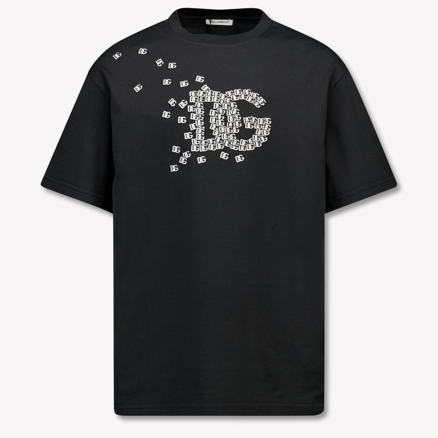 Dolce & Gabbana Kinder Jongens T-Shirt In Zwart