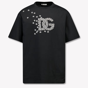 Dolce & Gabbana Bambini Ragazzi Maglietta dentro Nero