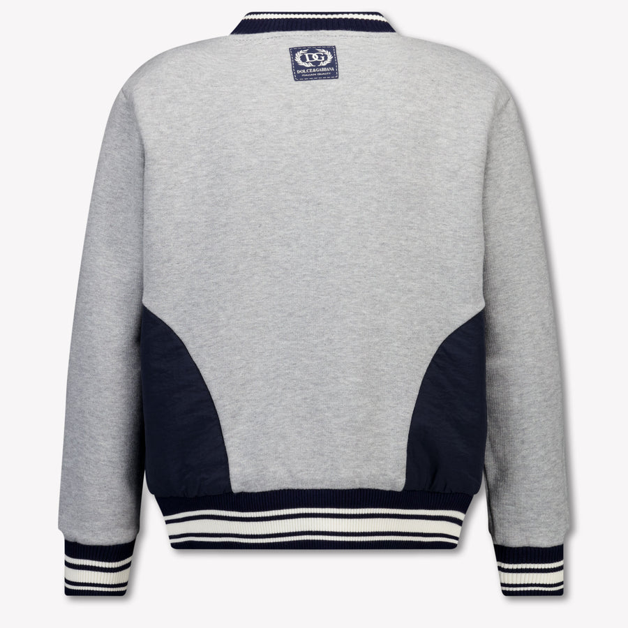 Dolce & Gabbana Kinder Jungen Pullover rein Grau