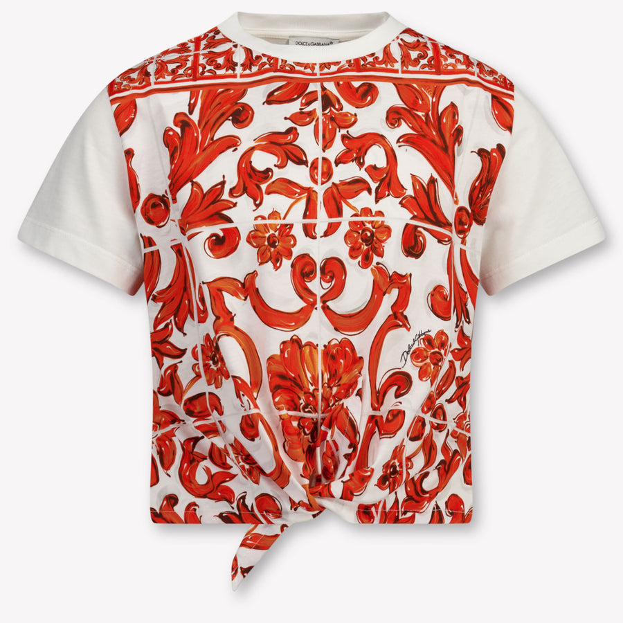 Dolce & Gabbana niños Chicas Camiseta adentro Naranja