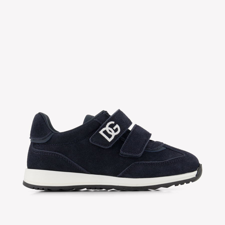 Dolce & Gabbana Enfants Garçons Baskets dans Navy