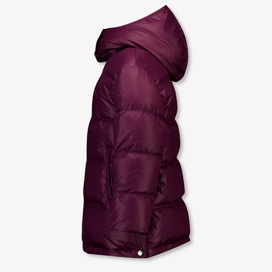Dolce & Gabbana Kinder Mädchen Wintermäntel In Bordeaux