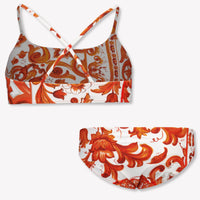 Dolce & Gabbana Kinder Mädchen Bademode In Orange