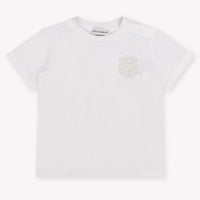Dolce & Gabbana bebe Chicos Camiseta adentro Blanco