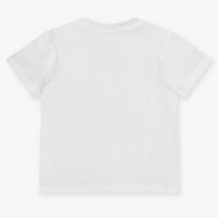 Dolce & Gabbana bebe Chicos Camiseta adentro Blanco