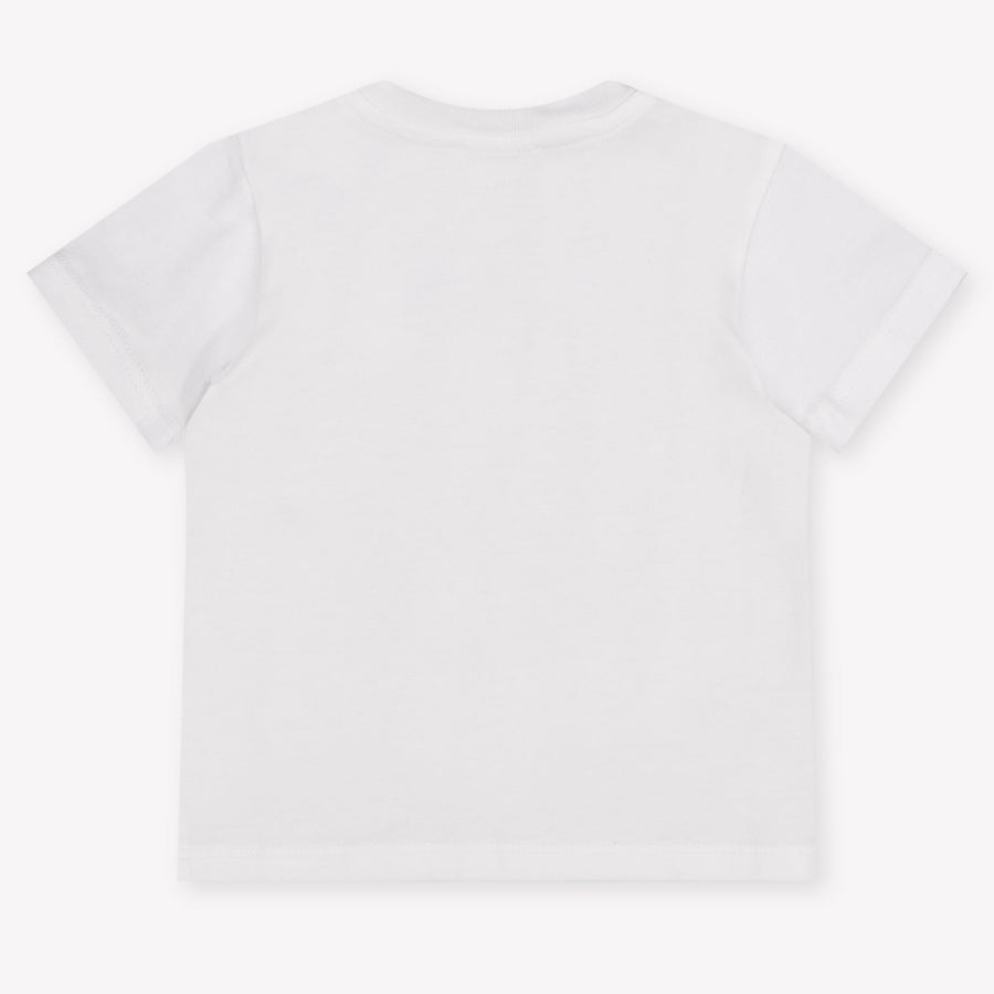 Dolce & Gabbana bebe Chicos Camiseta adentro Blanco
