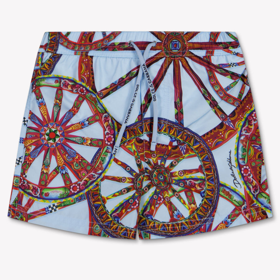 Dolce & Gabbana bebe Chicos Traje de baño en Azul Claro