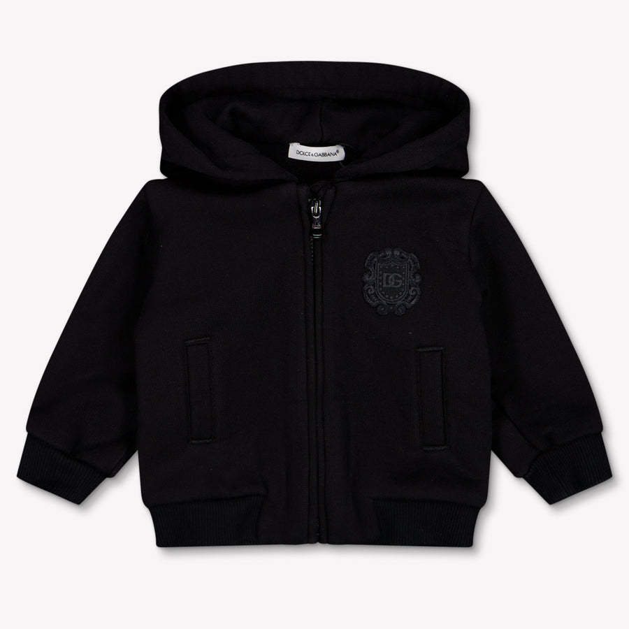 Dolce & Gabbana bebe Chicos Cárdigan en Negro