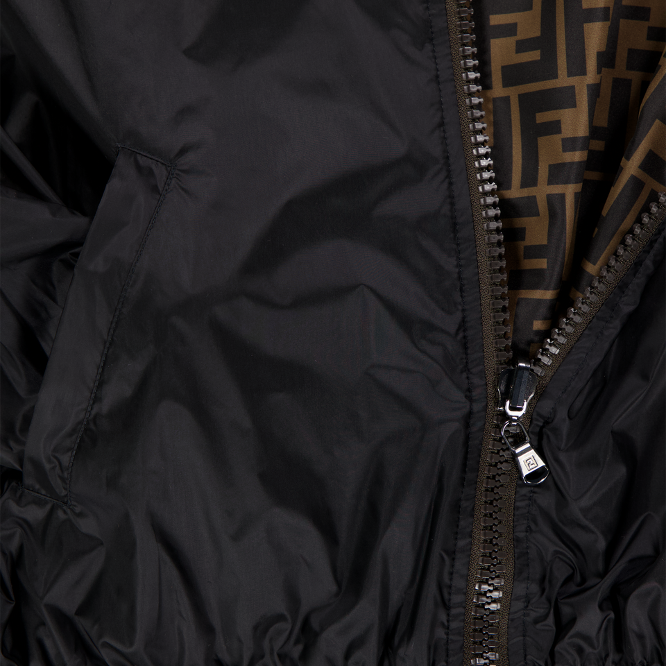 Fendi Kinder Unisex Sommerjacke In Schwarz