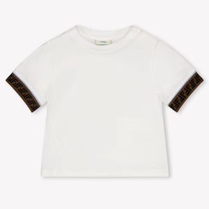 Fendi Bambino Unisex Maglietta dentro Bianco