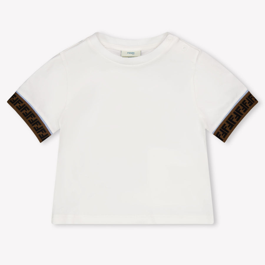 Fendi Bambino Unisex Maglietta dentro Bianco