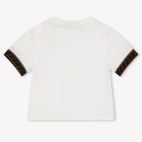 Fendi Bambino Unisex Maglietta dentro Bianco