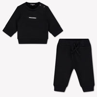 Dsquared2 Baby Jungen Jogginganzug In Schwarz