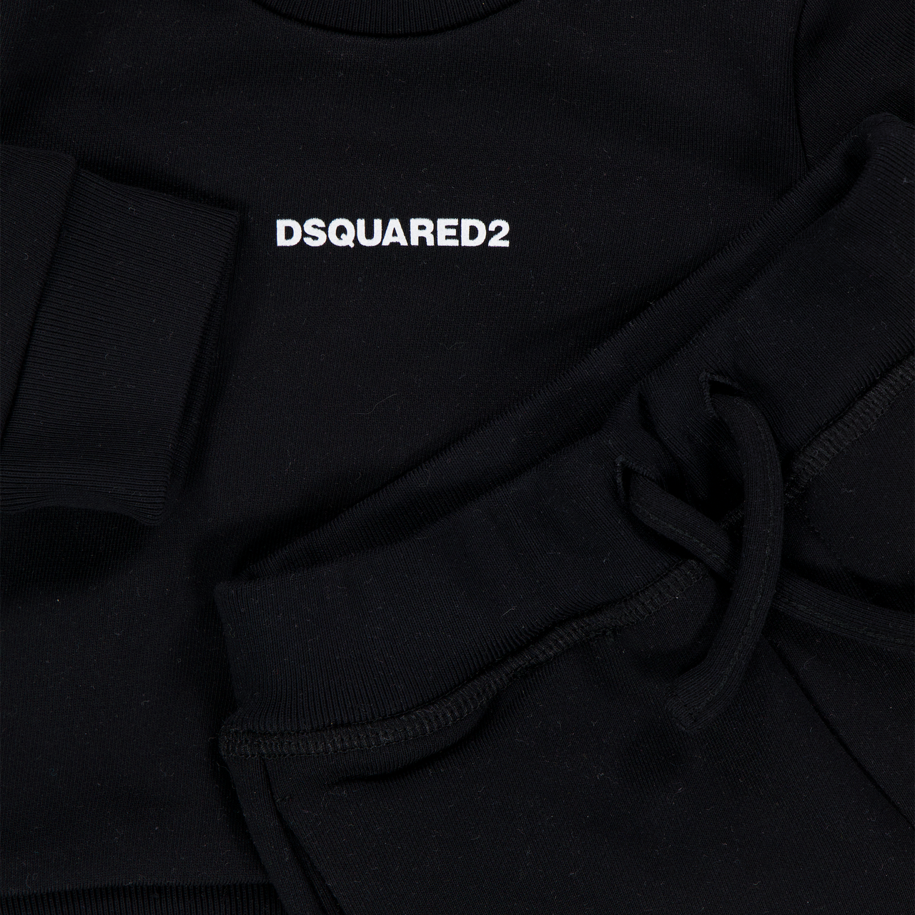 Dsquared2 Baby Jungen Jogginganzug In Schwarz
