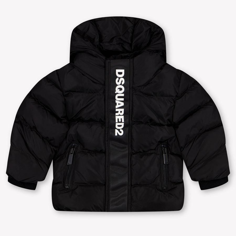Dsquared2 Baby Jungen Wintermäntel In Schwarz