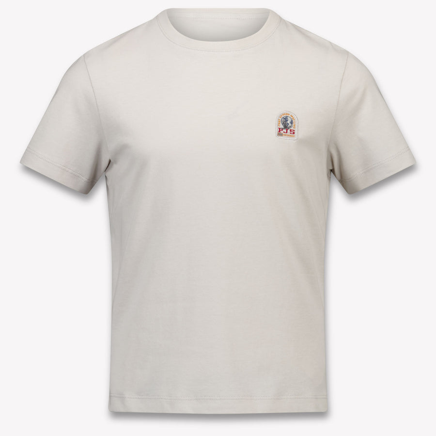 Parajumpers Camiseta Parche Niños Chicos Camiseta adentro Beige