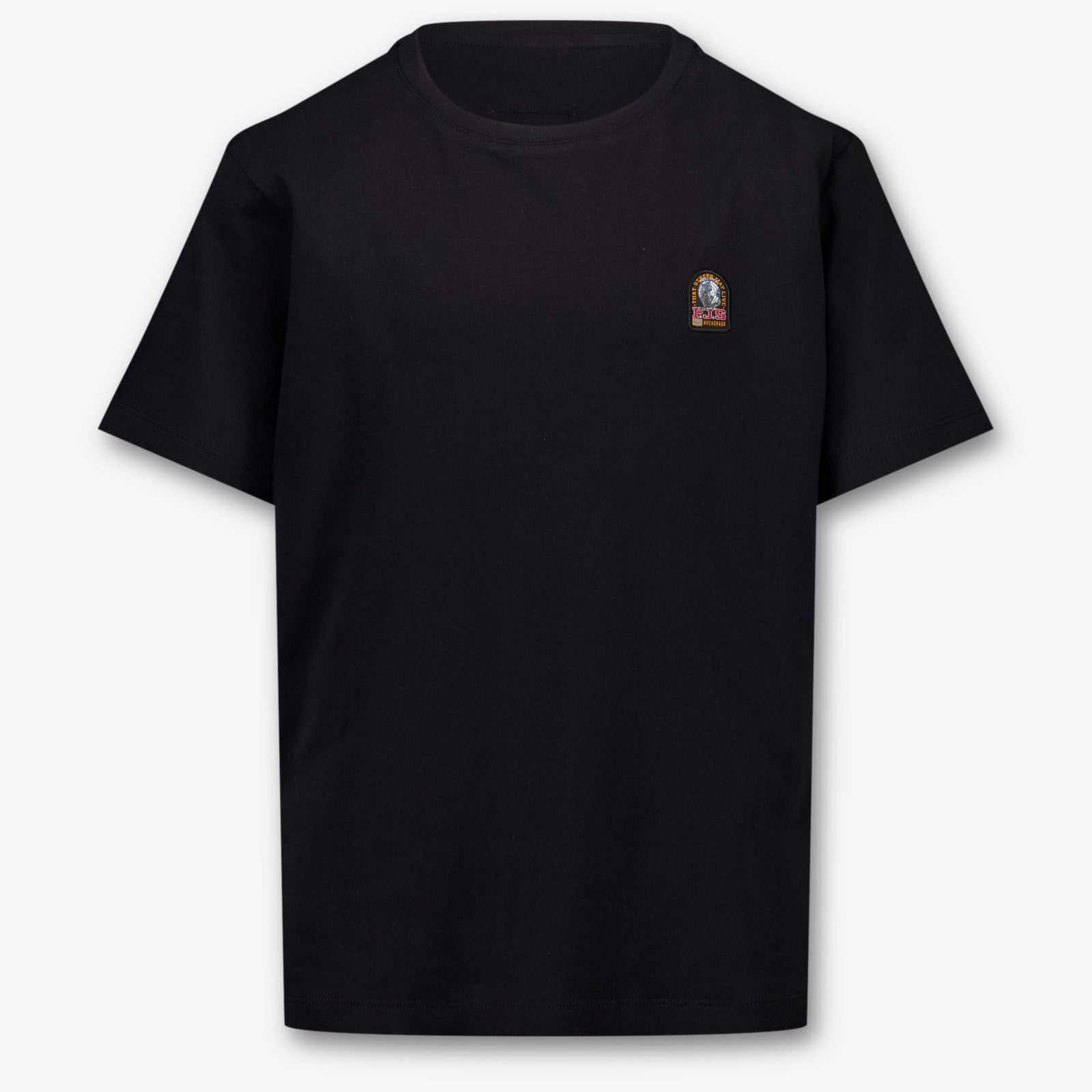 Parajumpers Patch Tee Kids Boys T-Shirt In Black