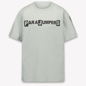 Parajumpers Iseo Tee Kinder Jongens T-Shirt In Licht Grijs