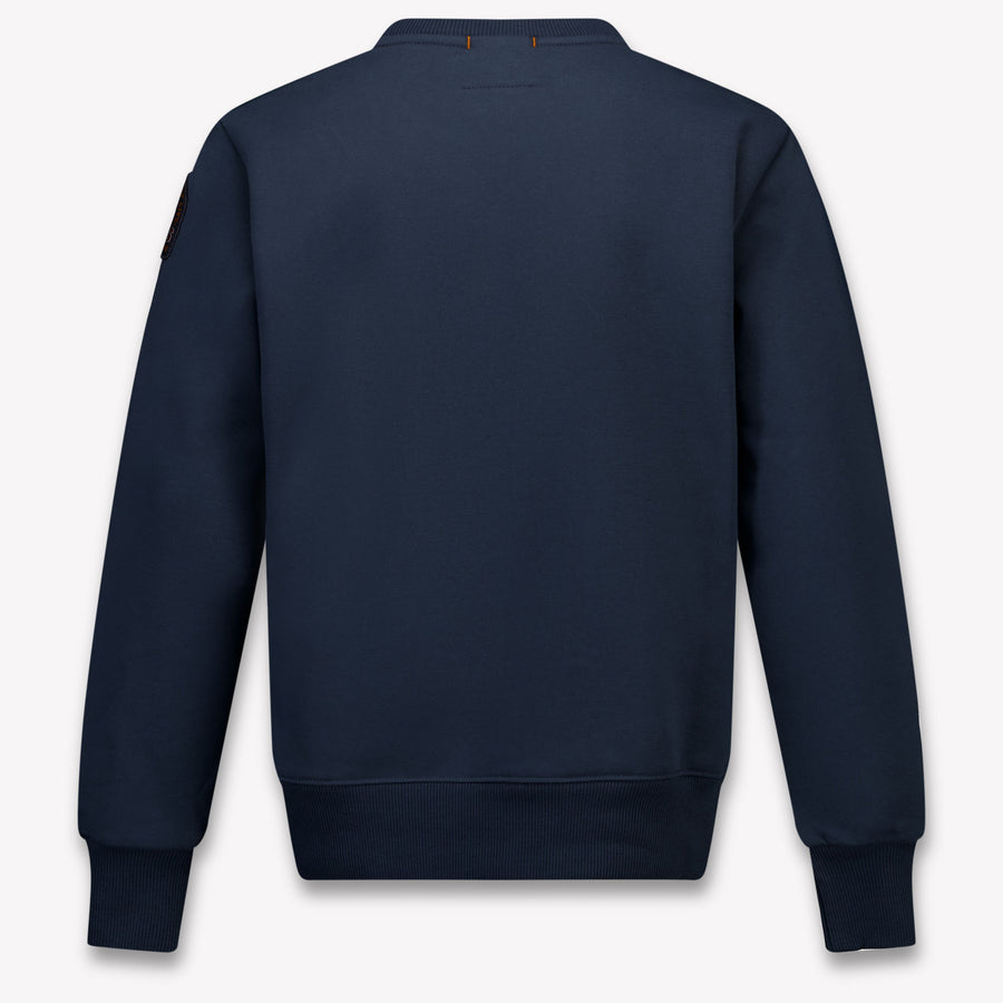 Parajumpers Kids Boys Sweater In Navy