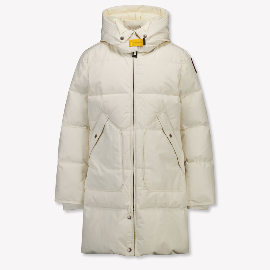 Parajumpers Longbear Kinder Mädchen Wintermäntel In Grauweiß