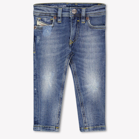 Diesel Bambino Ragazzi Jeans Dentro Blu