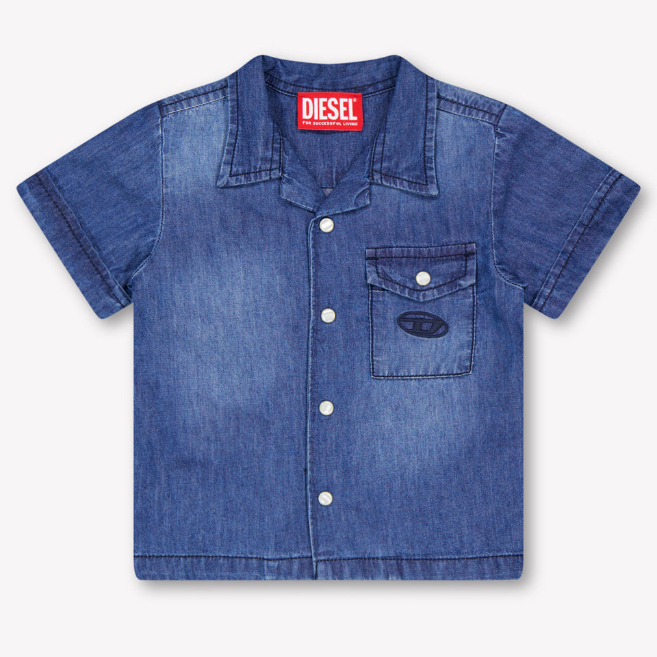 Diesel Baby Boys Blouse In Jeans