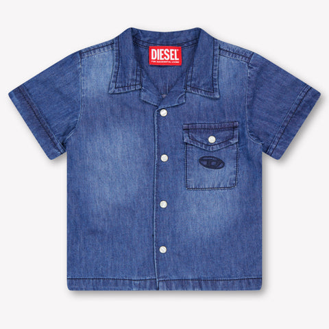 Diesel Bambino Ragazzi Camicetta dentro Jeans