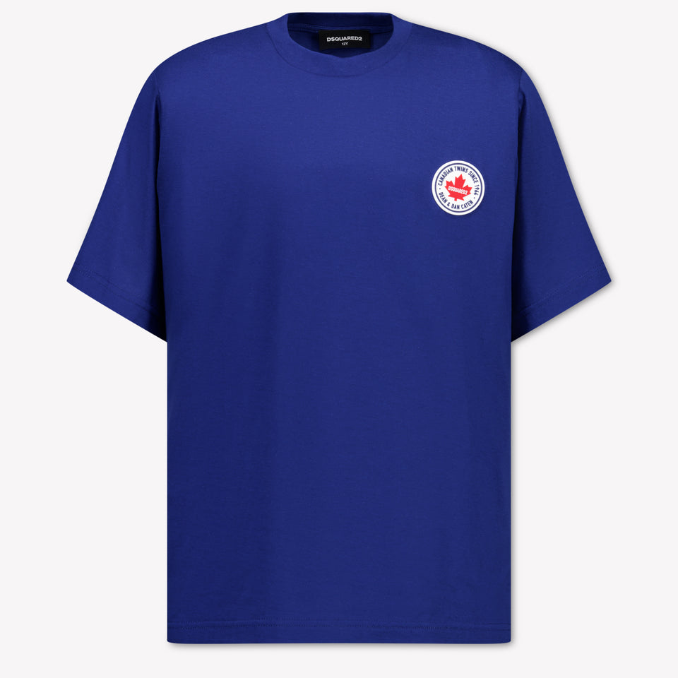 Dsquared2 niños Chicos Camiseta adentro Azul Cobalto
