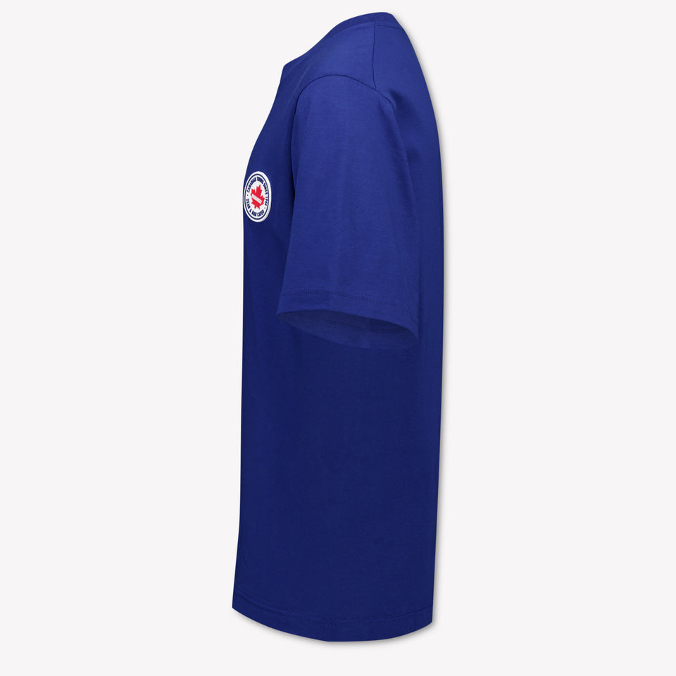 Dsquared2 niños Chicos Camiseta adentro Azul Cobalto