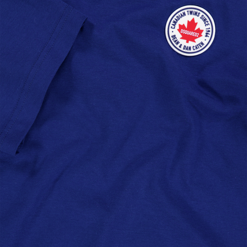 Dsquared2 niños Chicos Camiseta adentro Azul Cobalto