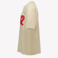 Dsquared2 Kinder Jungen T-Shirt In Helles Beige