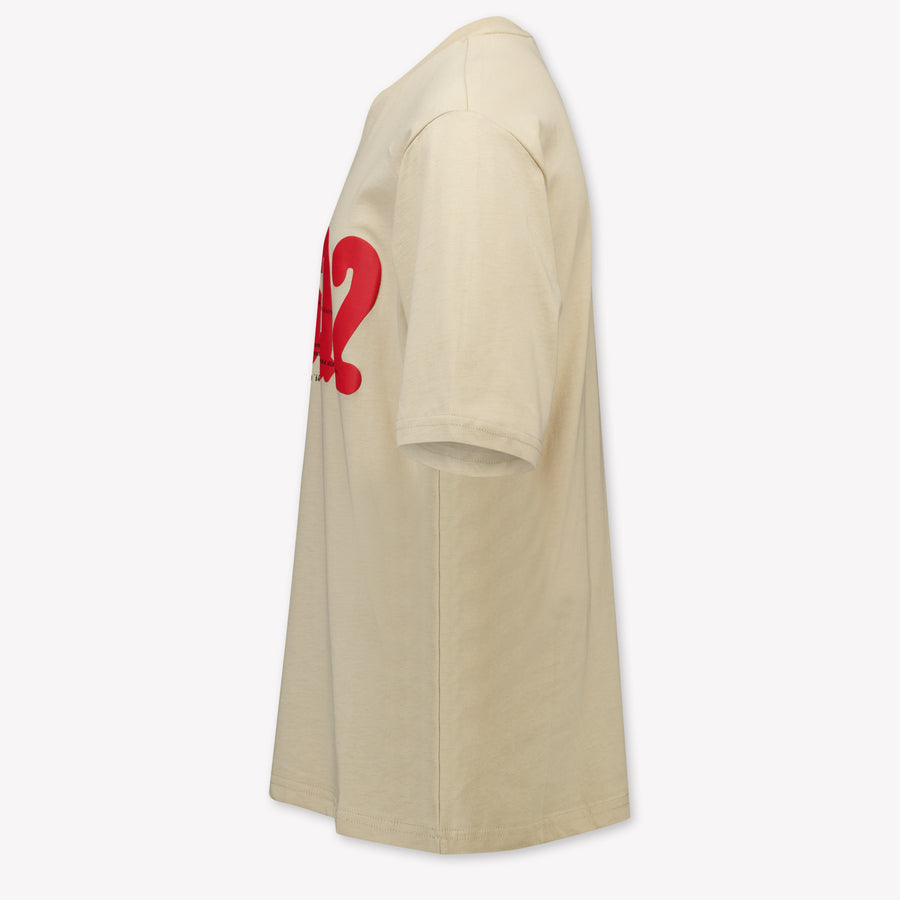 Dsquared2 Kinder Jungen T-Shirt In Helles Beige