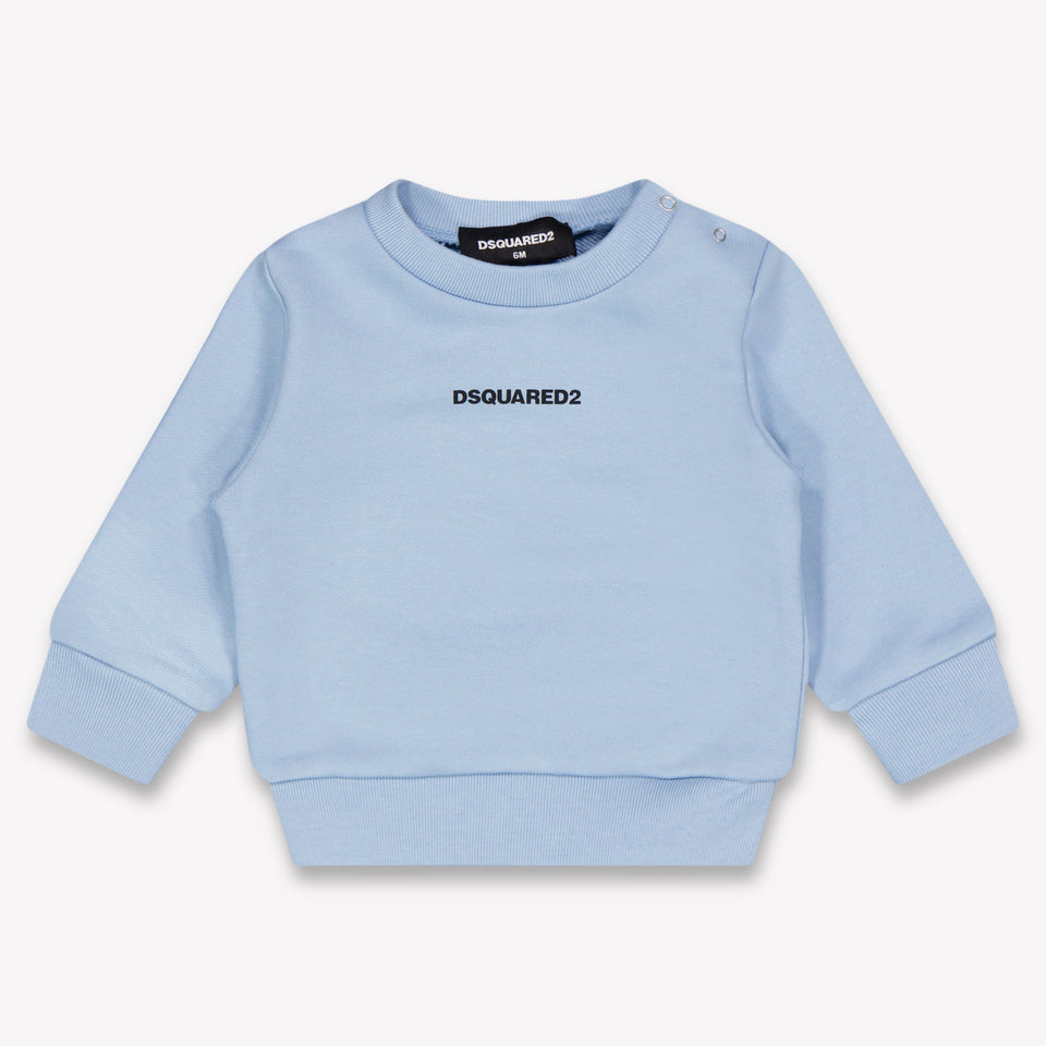 Dsquared2 Baby Boys Sweater In Light Blue