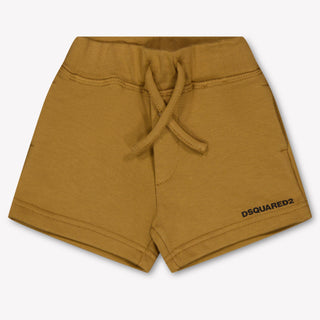 Dsquared2 Baby Boys Shorts In Camel