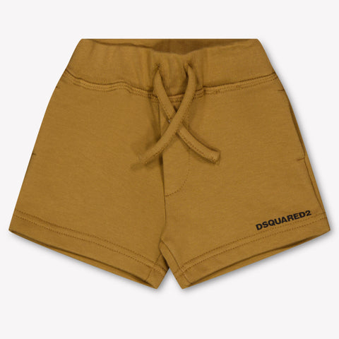 Dsquared2 Baby Boys Shorts In Camel