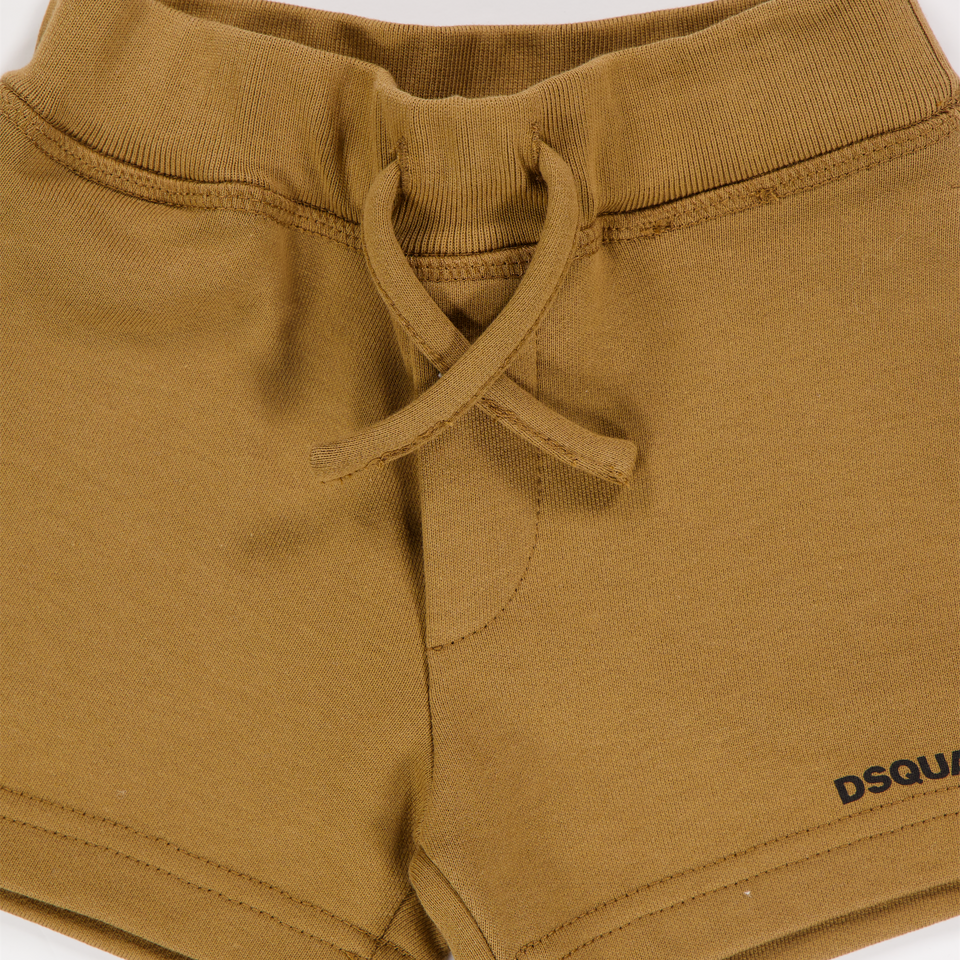 Dsquared2 Baby Jungen Shorts rein Kamel
