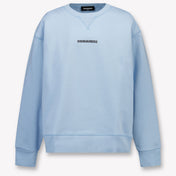 Dsquared2 Enfants Garçons Pull en Bleu Clair