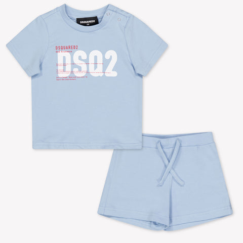 Dsquared2 Bébé Garçons Installer Bleu Clair